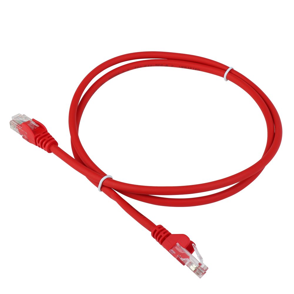 Патч-корд  LAN-PC45/U5E-8.0-RD