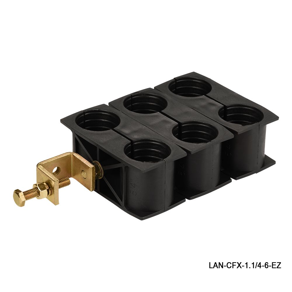 Комплект крепления кабеля  LAN-CFX-1.1/4-6-EZ