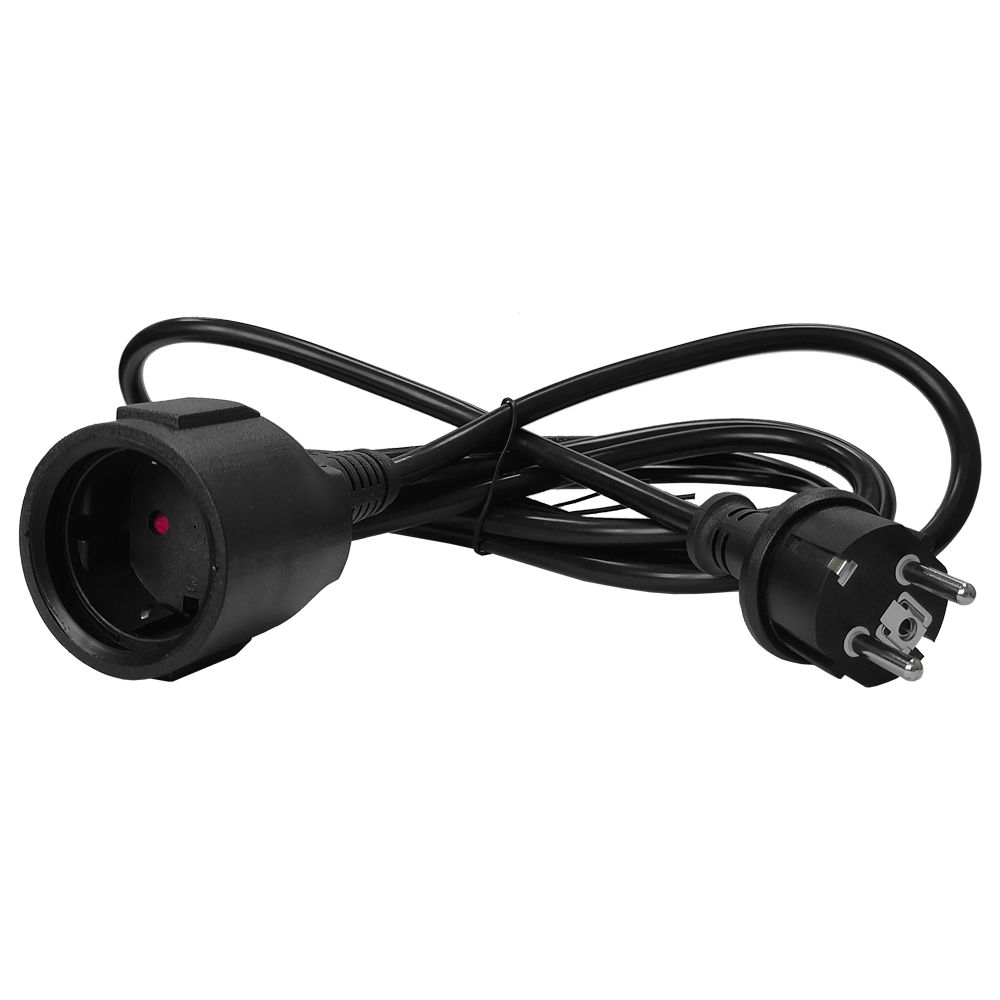 Удлинитель силовой  LAN-PPS/SH-10.0-BK