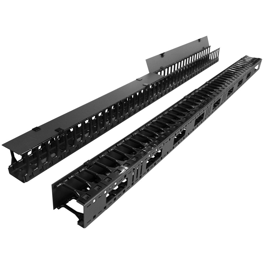 Органайзер кабельный  TWT-CBB-DVO-42U/L