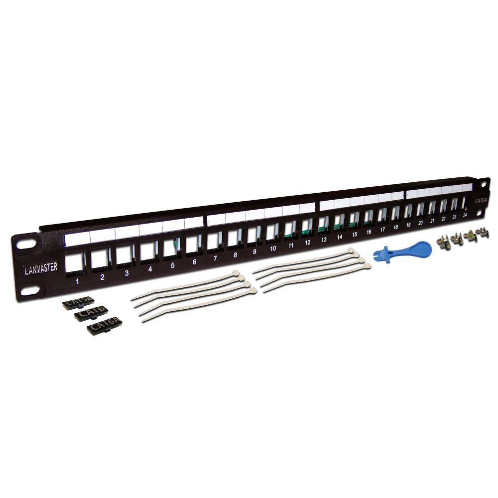 Патч-панель  LAN-PPN24OK-STP