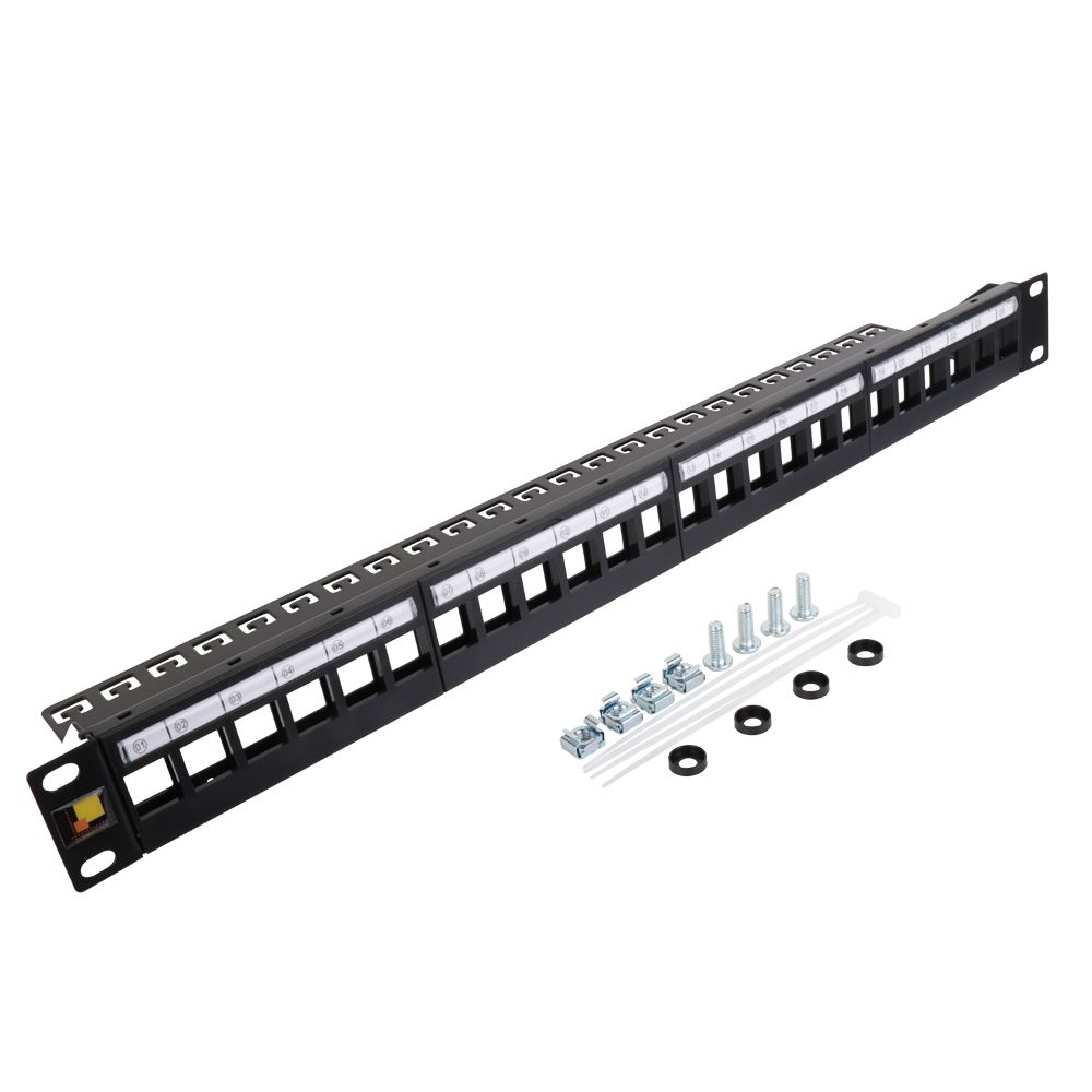 Патч-панель  LAN-PPLO24OK-UTP