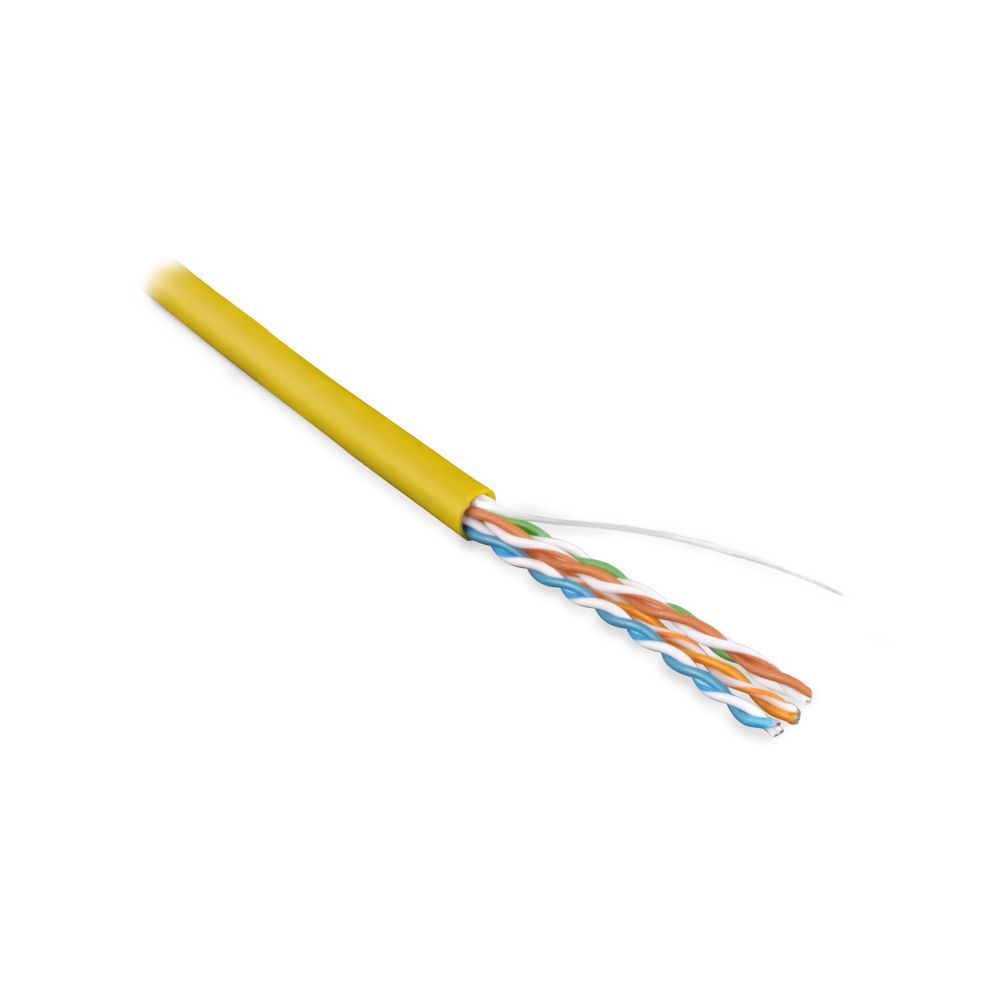 Кабель витая пара  LAN-5EUTP-PT-LSZH-YL