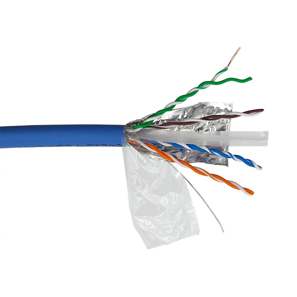Кабель витая пара  LAN-6AFTP-LSZH-BL