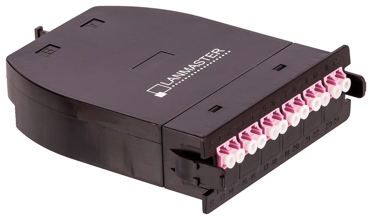 Кассета оптическая  LAN-MCSB-1M-12LC/OM4