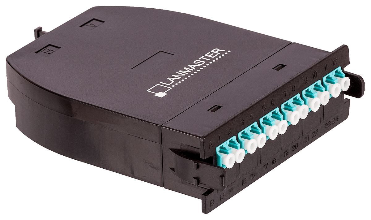 Кассета оптическая  LAN-MCSB-1M-12LC/OM3