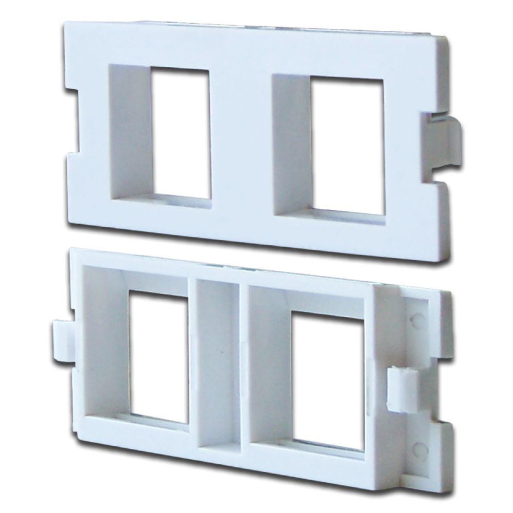 Вставка  LAN-MBP-2OK-WH