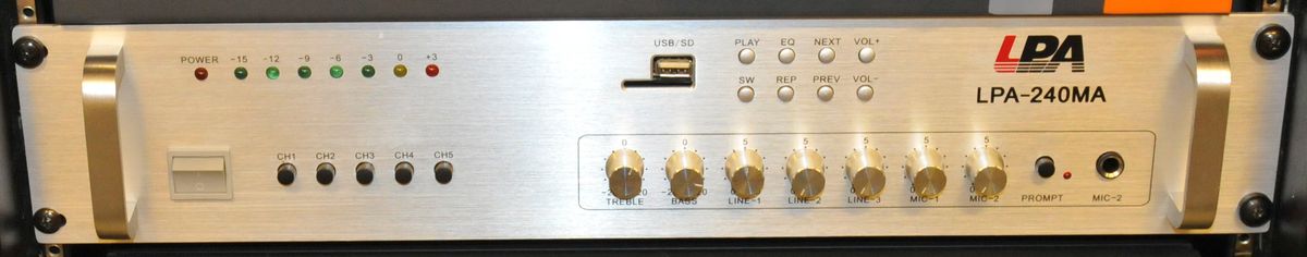 Микшер-усилитель LPA-480MA-M 