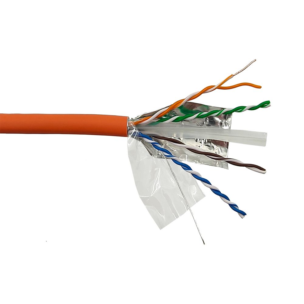 Кабель витая пара  LAN-6AFTP-LSZH-OR