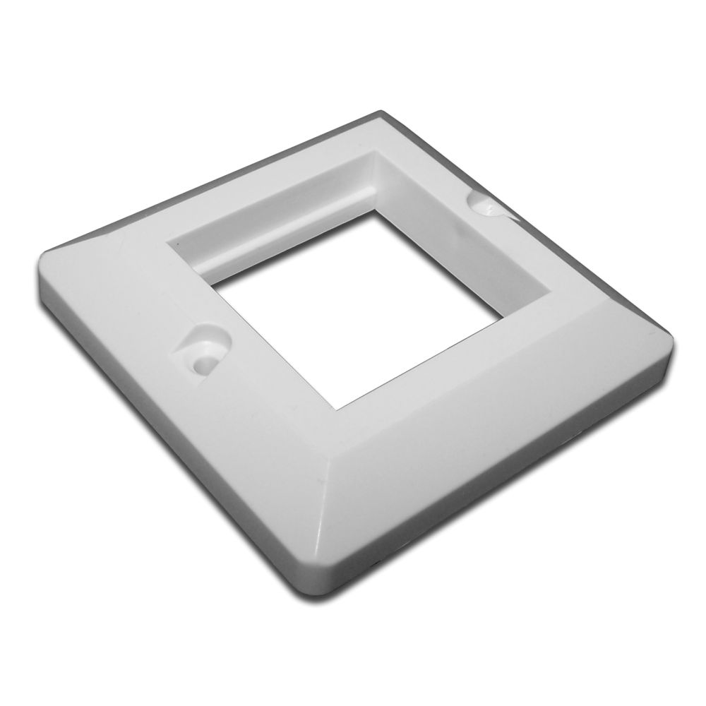 Рамка розетки  TWT-WP45x45-WH