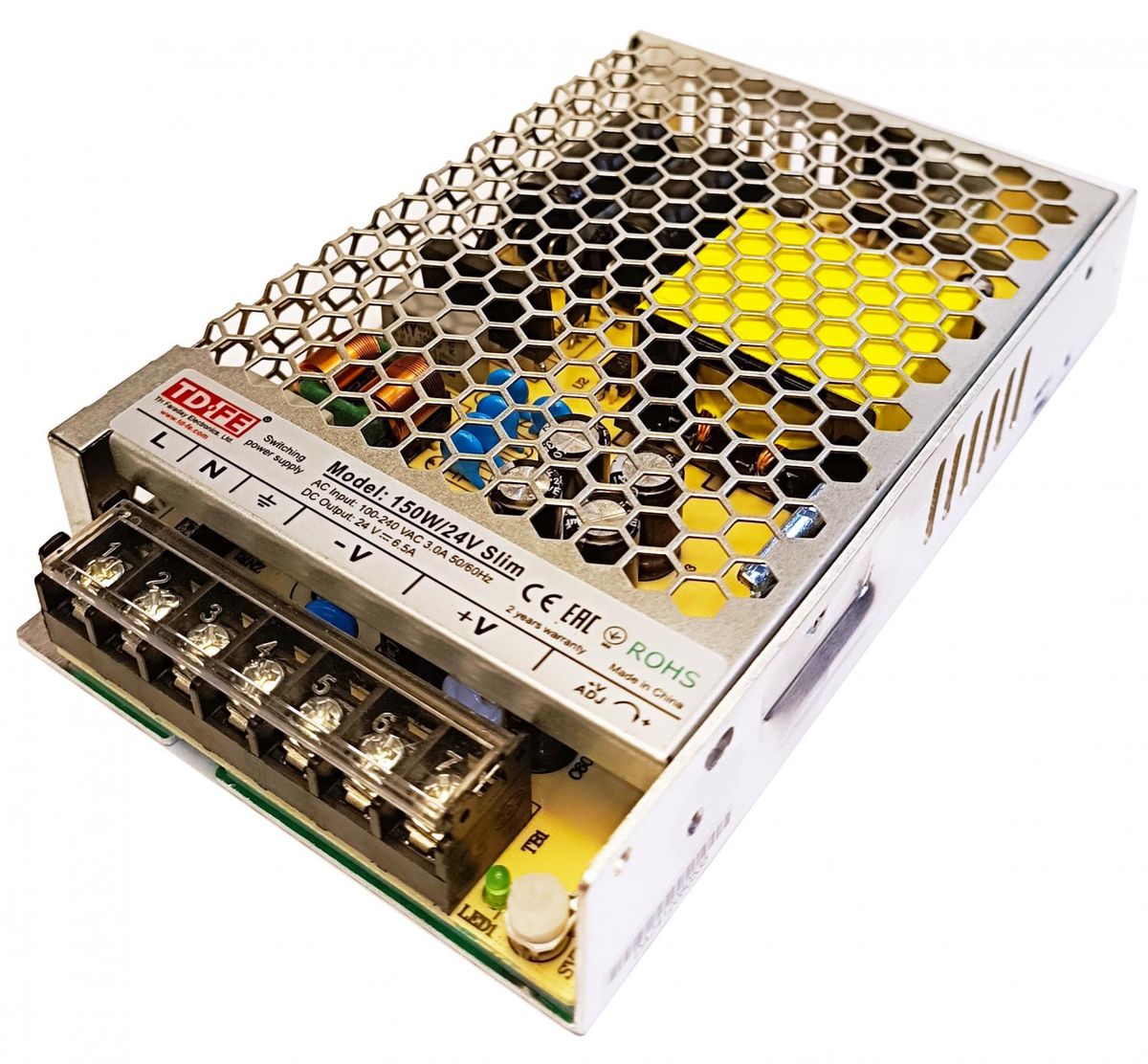 Блок питания 150W/24V Slim 1015
