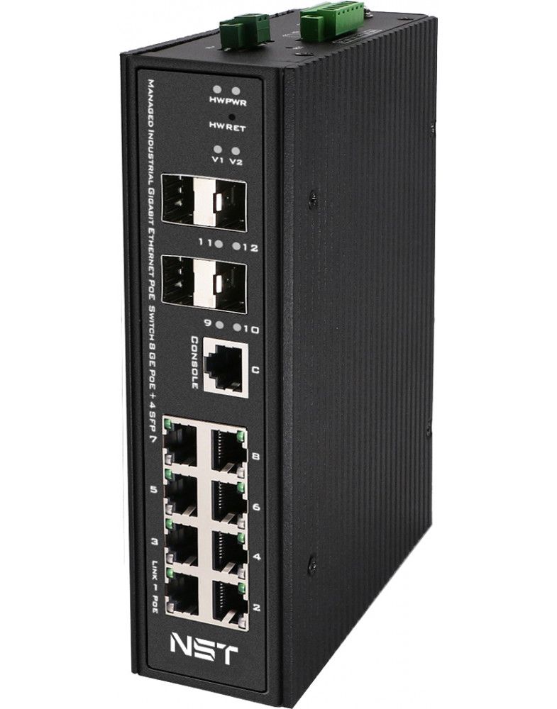 Коммутатор промышленный NS-SW-8G4G-SPL/IM 