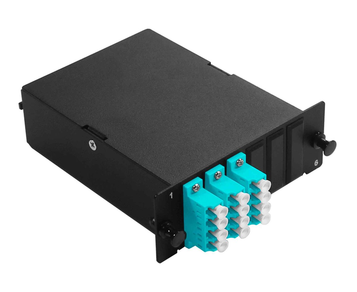 Кассета оптическая FO-4K-3QLC/U-1MPO/U(m)-MM503-BK-T 12547c