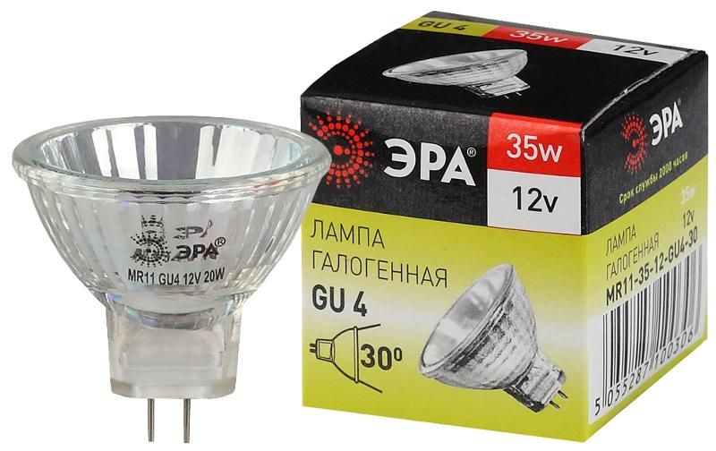 Лампа галогенная GU4-MR11-35W-12V-30CL C0027362
