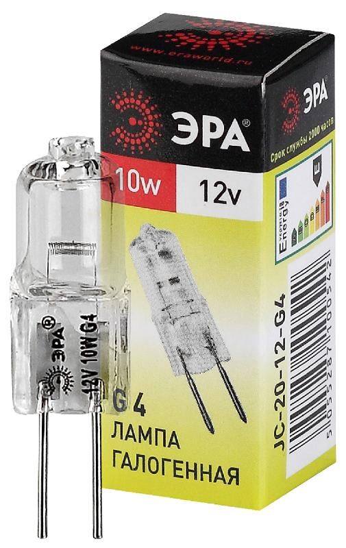 Лампа галогенная G4-JC-10W-12V C0027367
