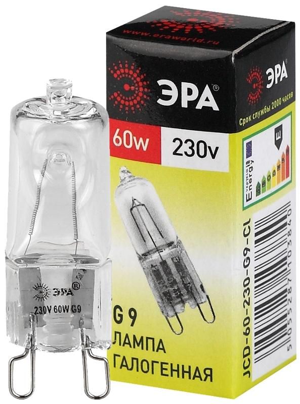 Лампа галогенная G9-JCD-60-230V-CL C0027370