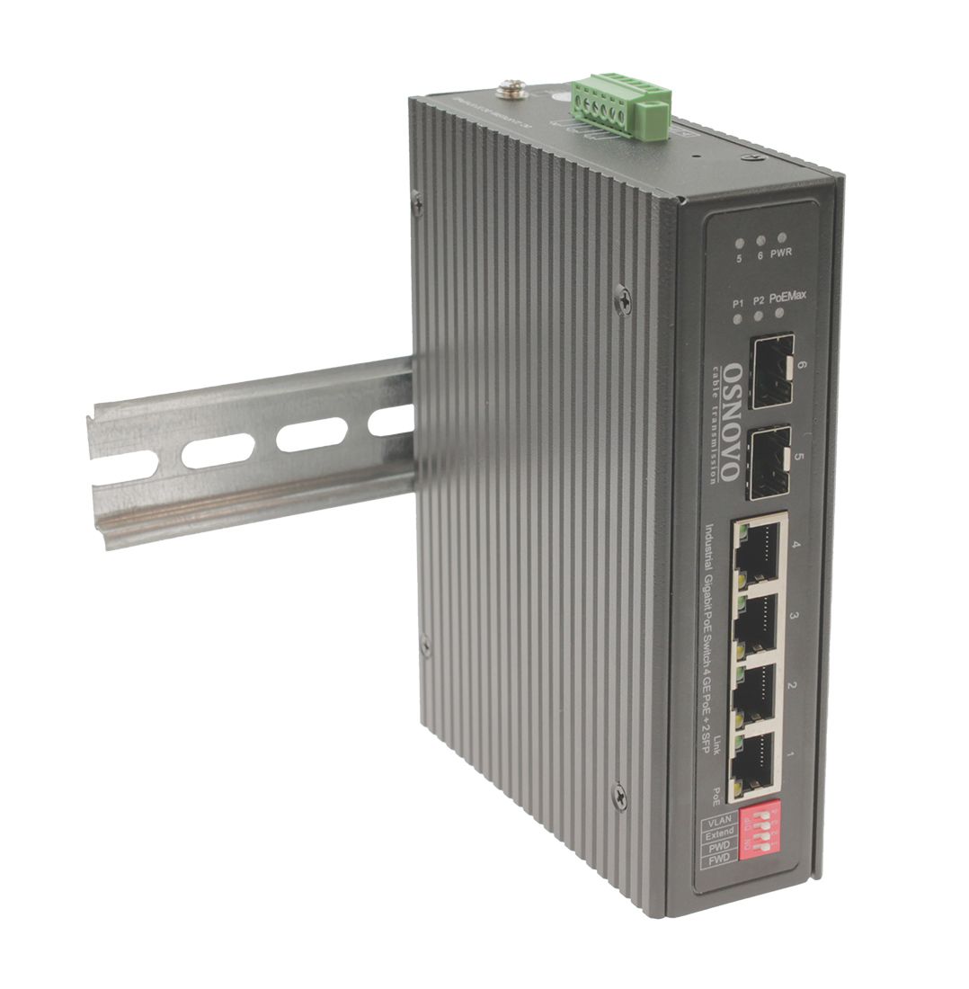 Коммутатор промышленный SW-80402-I 15004