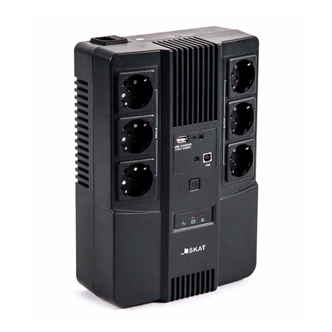 Источник бесперебойного питания SKAT-UPS 800-AI-IN-1x9 452