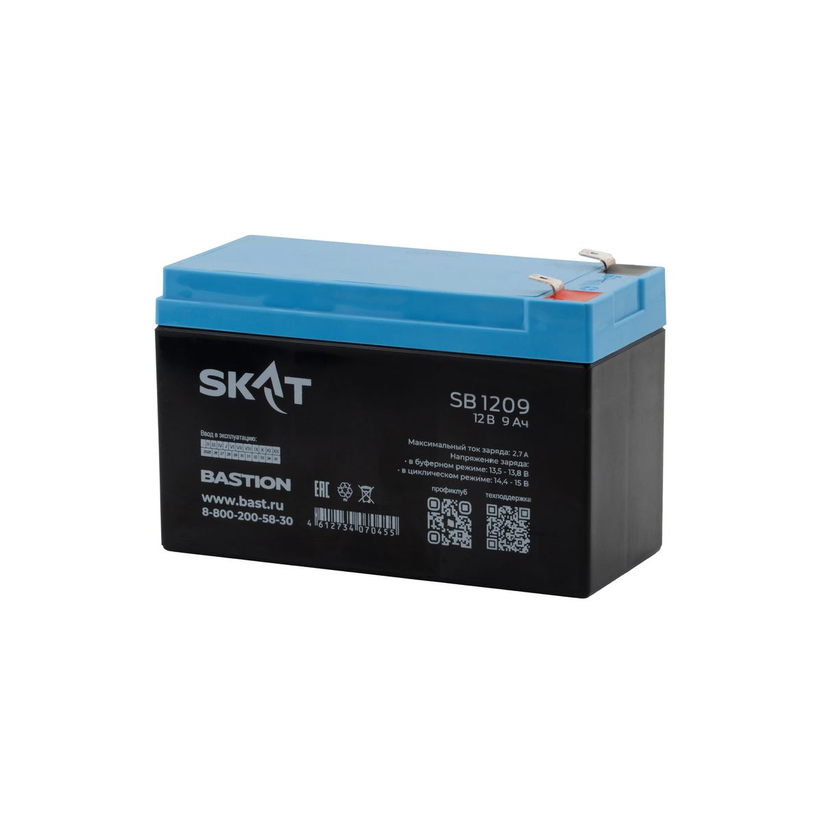 Аккумулятор SKAT SB 1209 2540