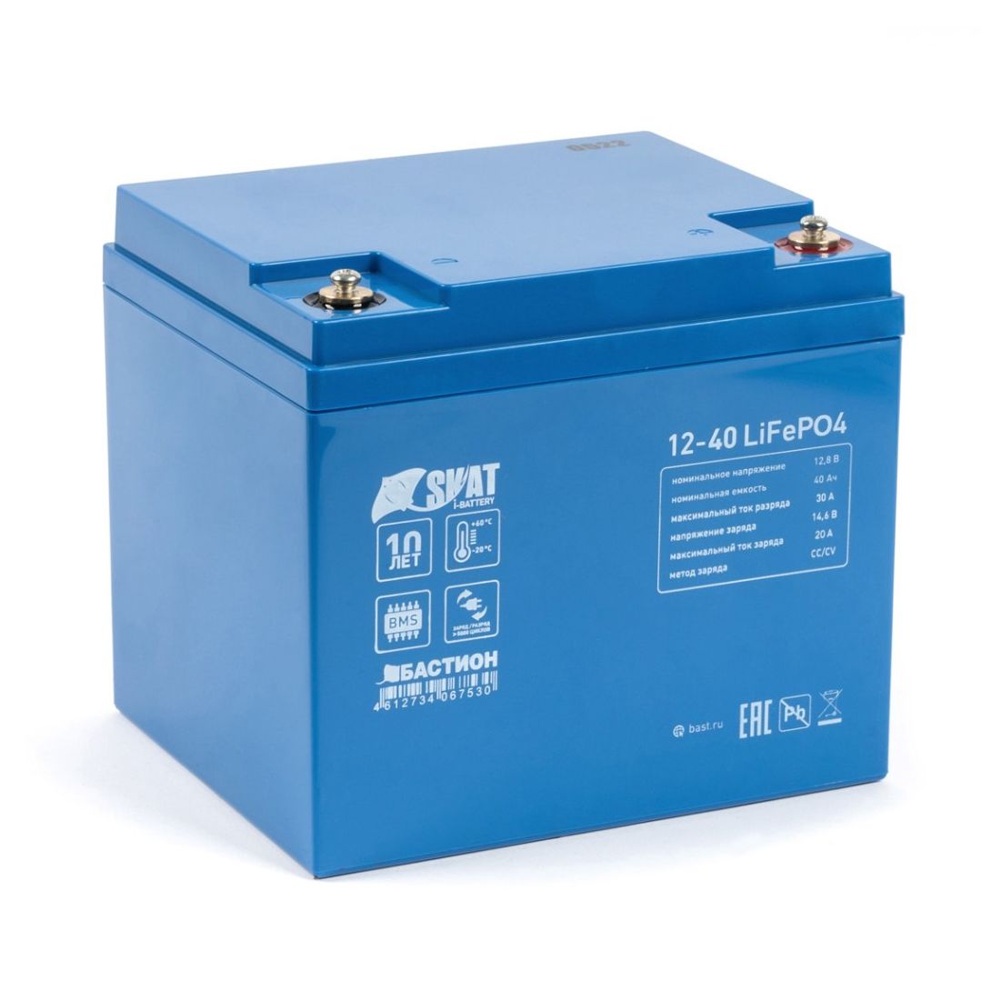 Батарея аккумуляторная Skat i-Battery 12-40 LiFePo4 649