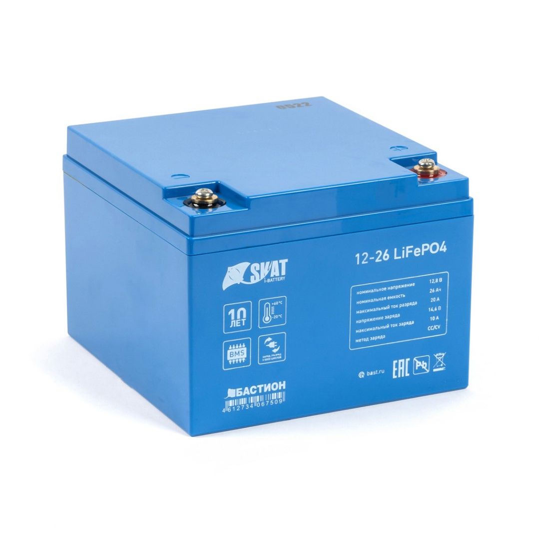 Батарея аккумуляторная Skat i-Battery 12-26 LiFePo4 648