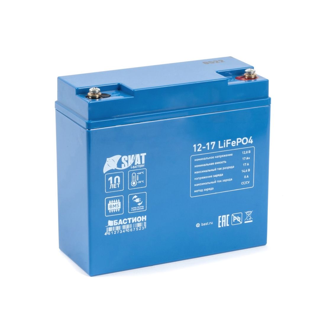 Батарея аккумуляторная Skat i-Battery 12-17 LiFePo4 647