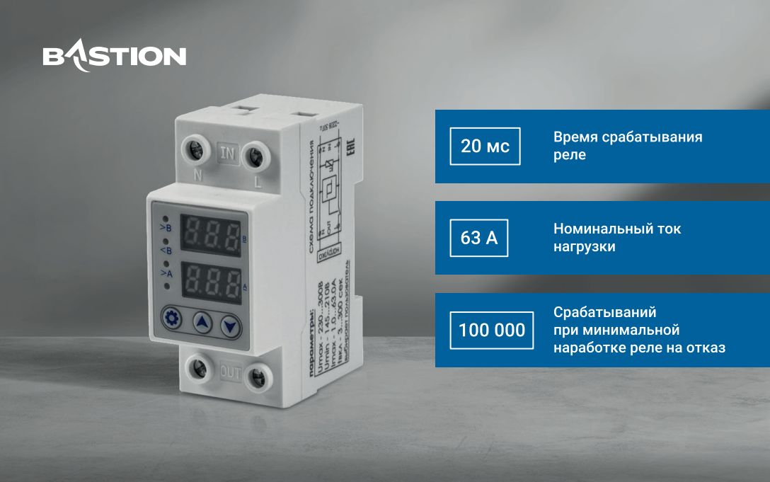 Реле напряжения Альбатрос РНТ-63А 602