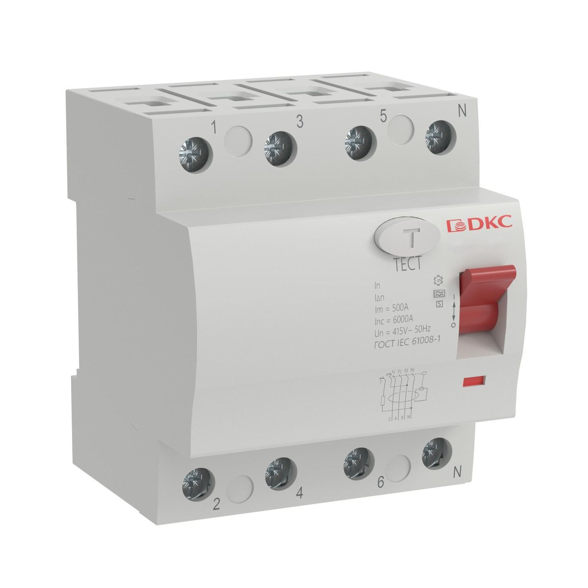 Устройство защитного отключения  MDL100-4P2-40-A-S