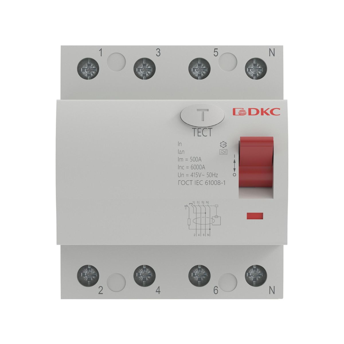 Устройство защитного отключения  MDL100-4P3-20-A