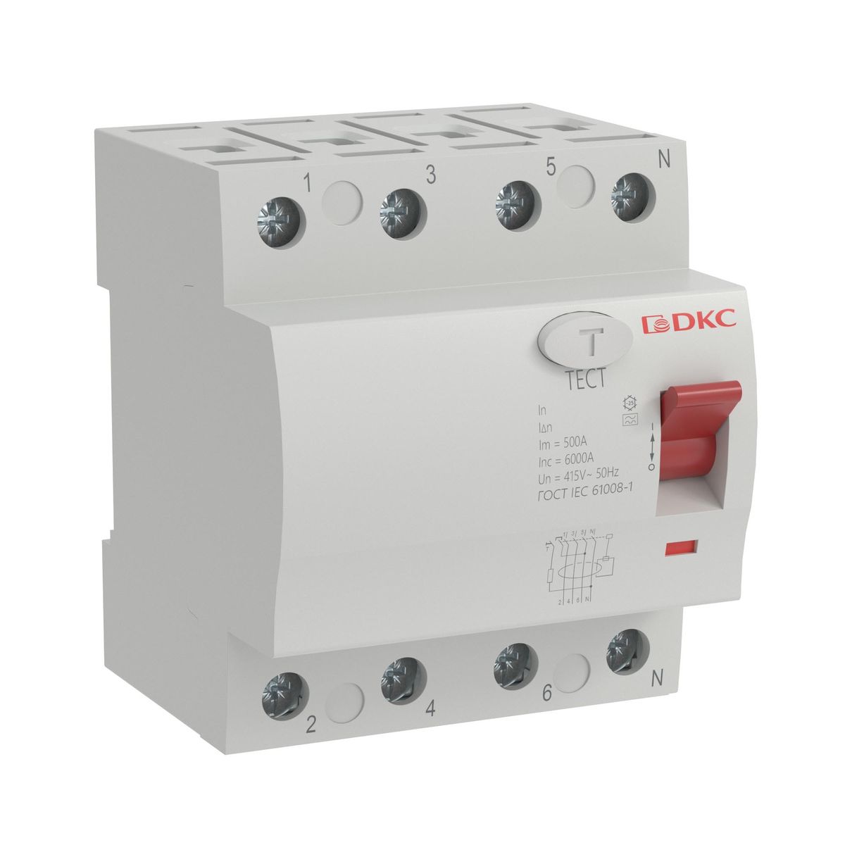 Устройство защитного отключения  MDL100-4P4-80-A