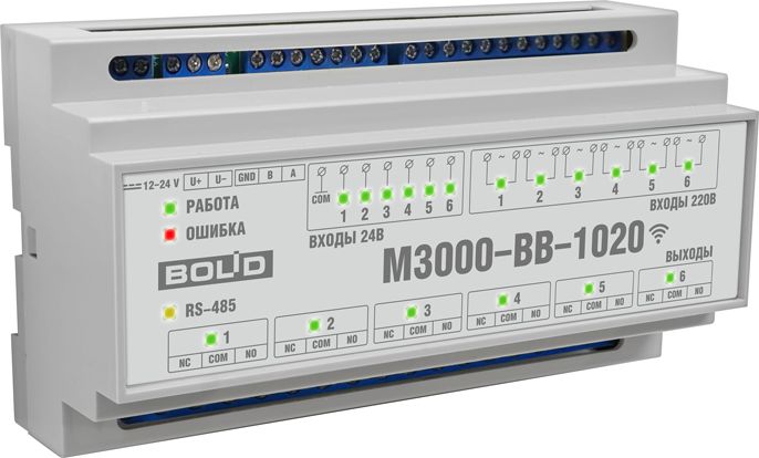 Модуль ввода-вывода М3000-ВВ-1020 1-664-866-190