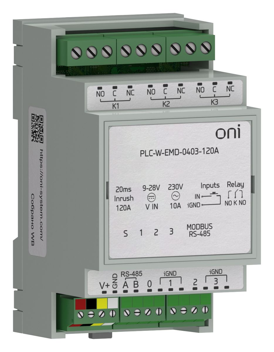 Модуль расширения  PLC-W-EMD-0403-120A