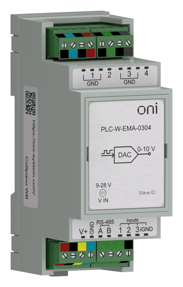 Модуль расширения  PLC-W-EMA-0304