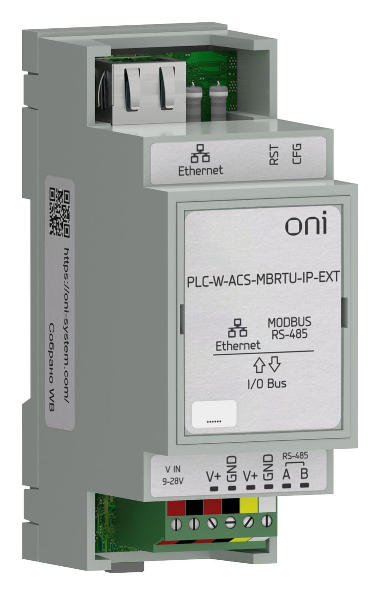 Преобразователь интерфейса  PLC-W-ACS-MBRTU-IP-EXT