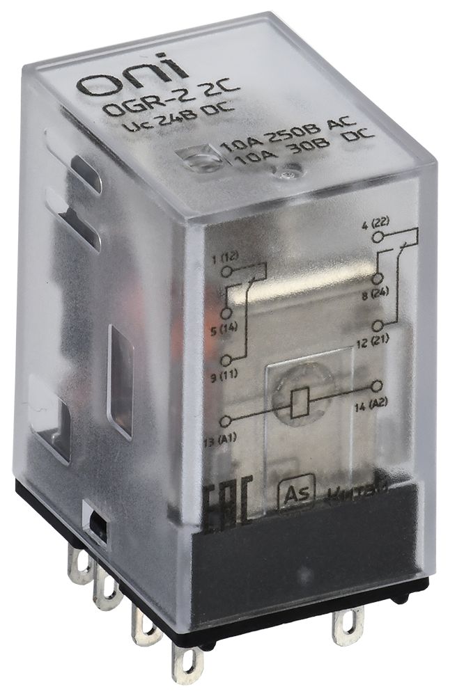 Реле  OGR-2-2C-DC24V