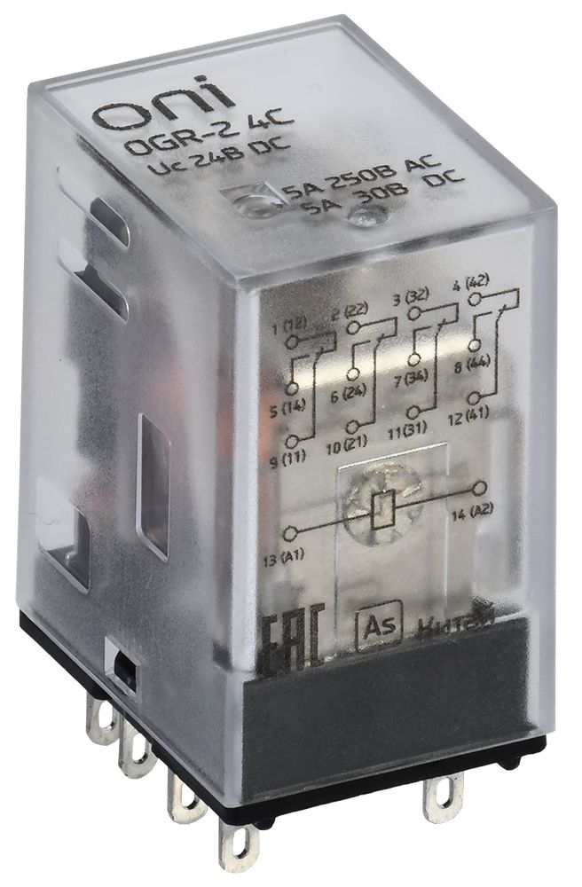 Реле  OGR-2-4C-DC24V