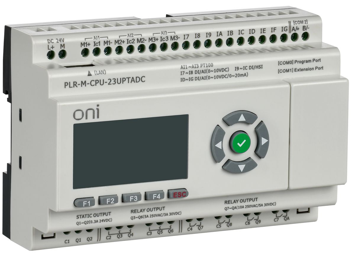 Контроллер логический  PLR-M-CPU-23UPTADC