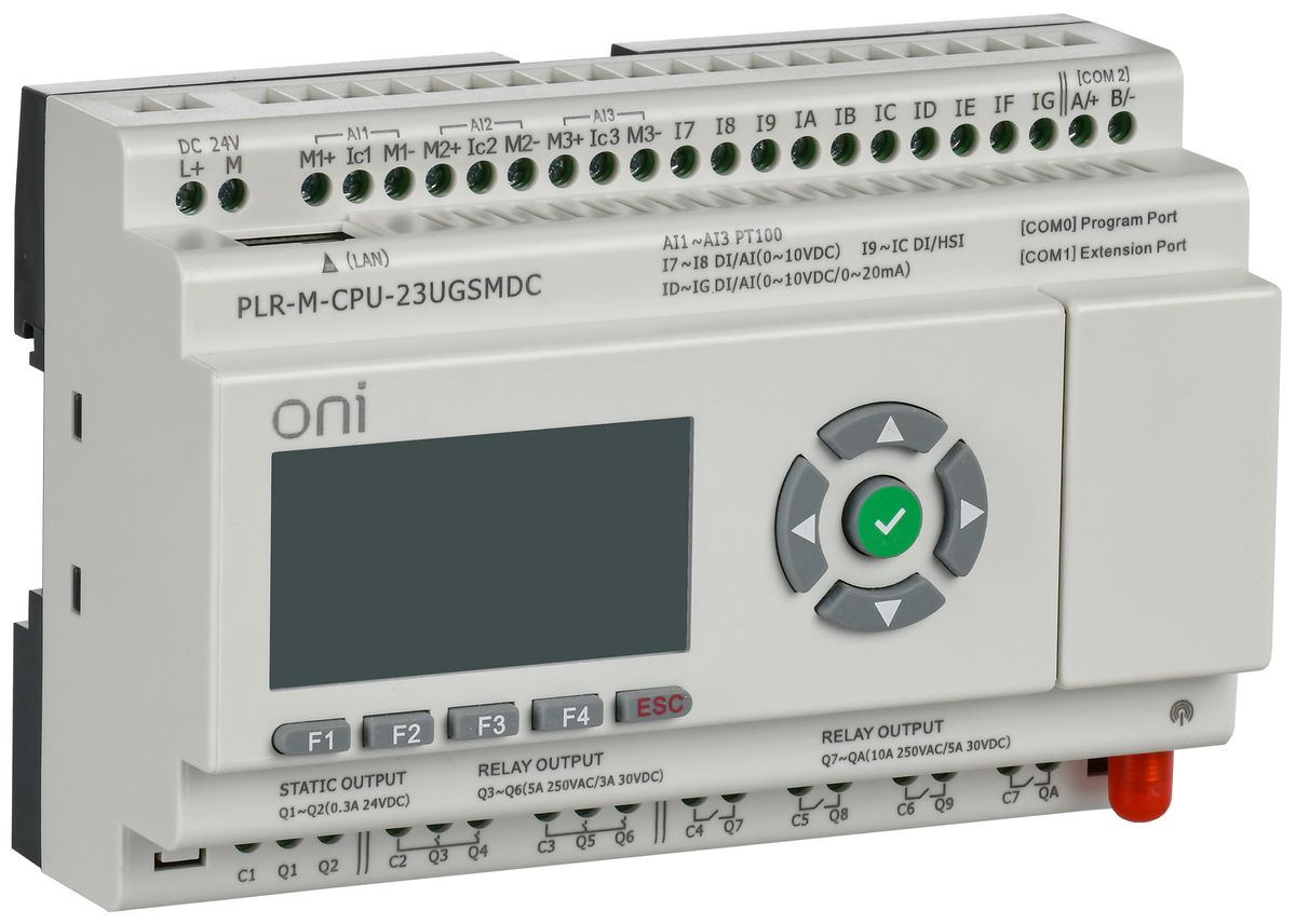 Контроллер логический  PLR-M-CPU-23UGSMDC