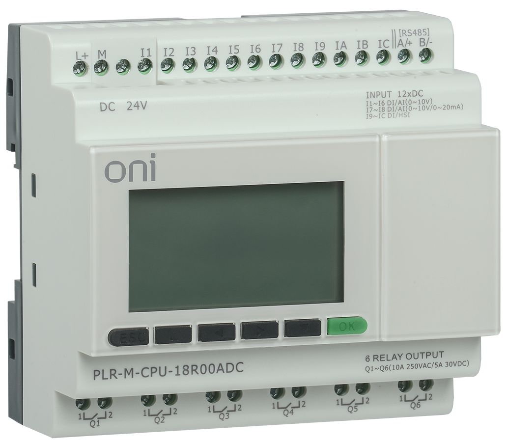 Контроллер логический  PLR-M-CPU-18R00ADC