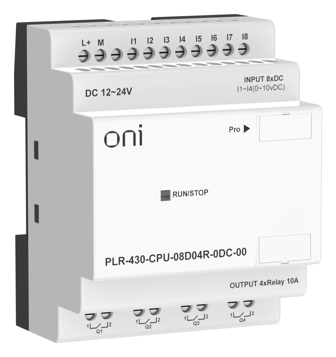 Модуль ЦПУ  PLR-430-CPU-08D04R-0DC-00