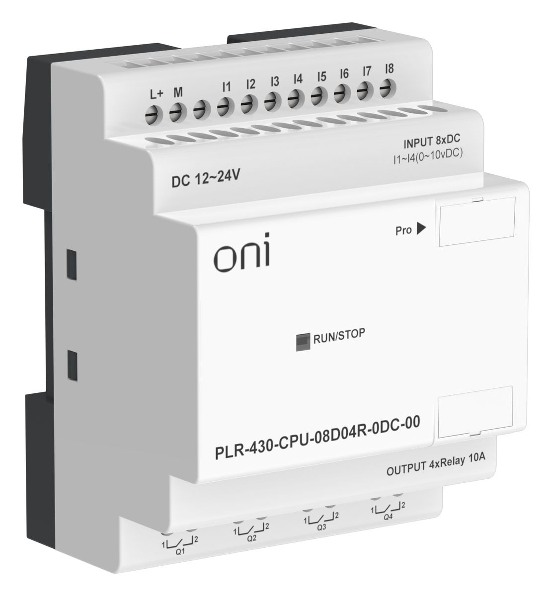 Модуль ЦПУ  PLR-430-CPU-08D04R-0DC-00