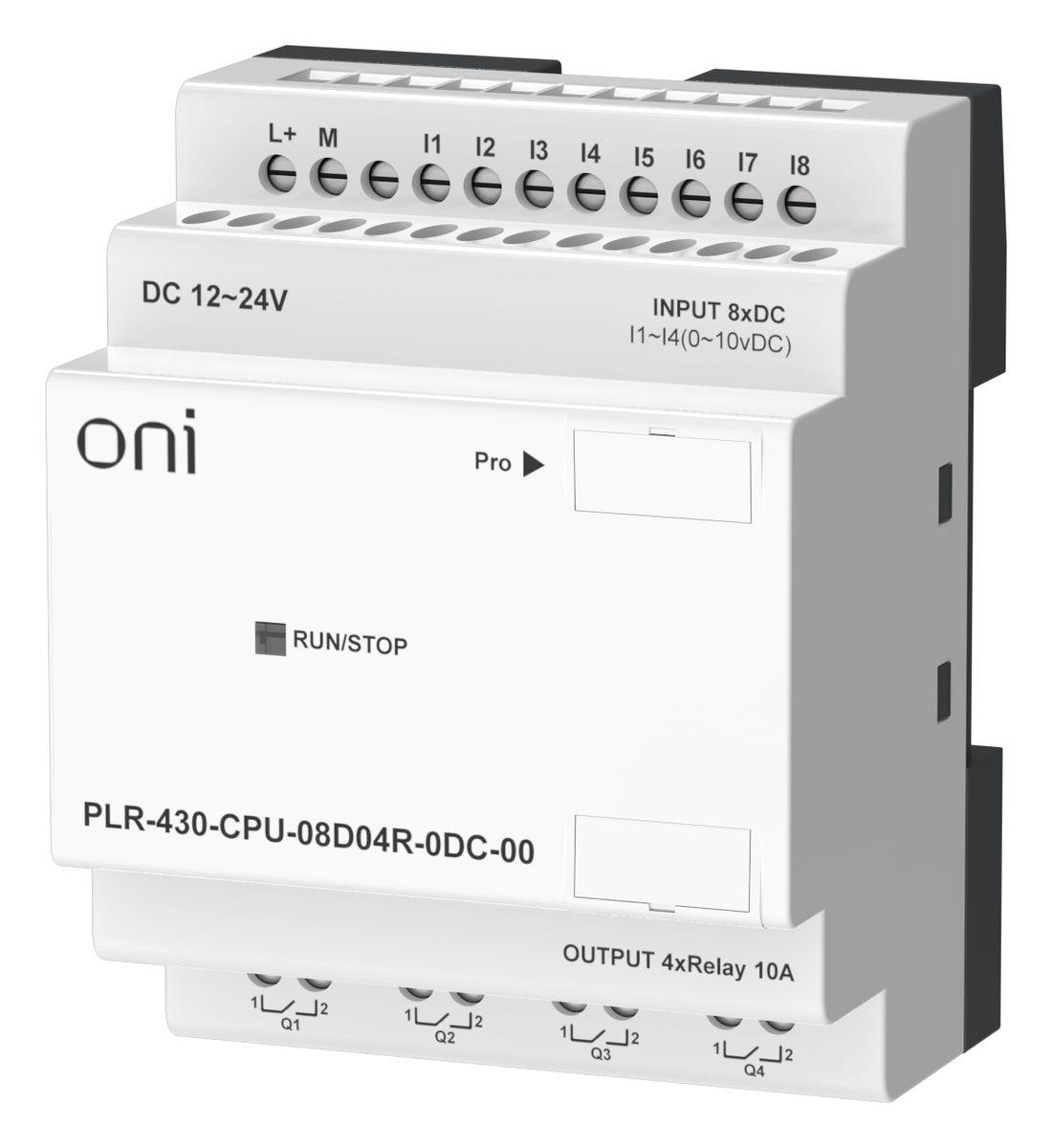 Модуль ЦПУ  PLR-430-CPU-08D04R-0DC-00