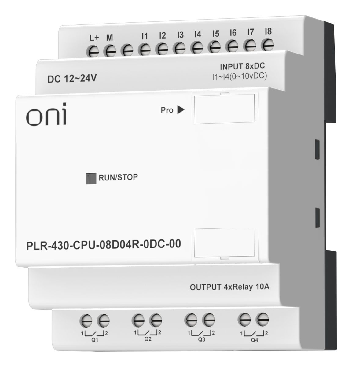 Модуль ЦПУ  PLR-430-CPU-08D04R-0DC-00