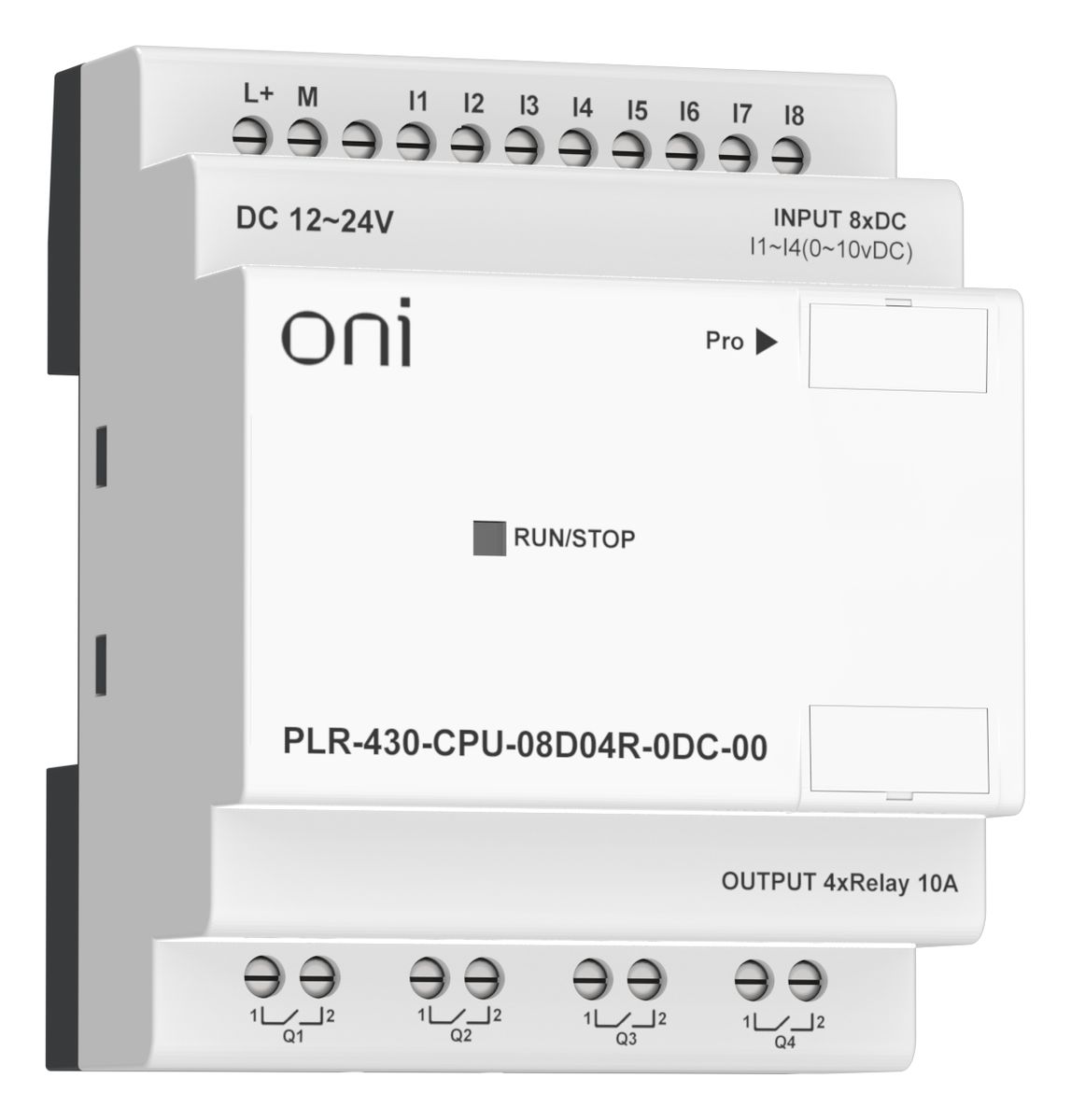 Модуль ЦПУ  PLR-430-CPU-08D04R-0DC-00
