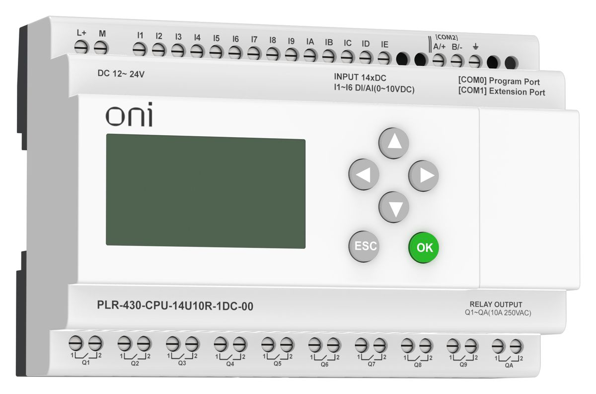 Модуль ЦПУ  PLR-430-CPU-14U10R-1DC-00