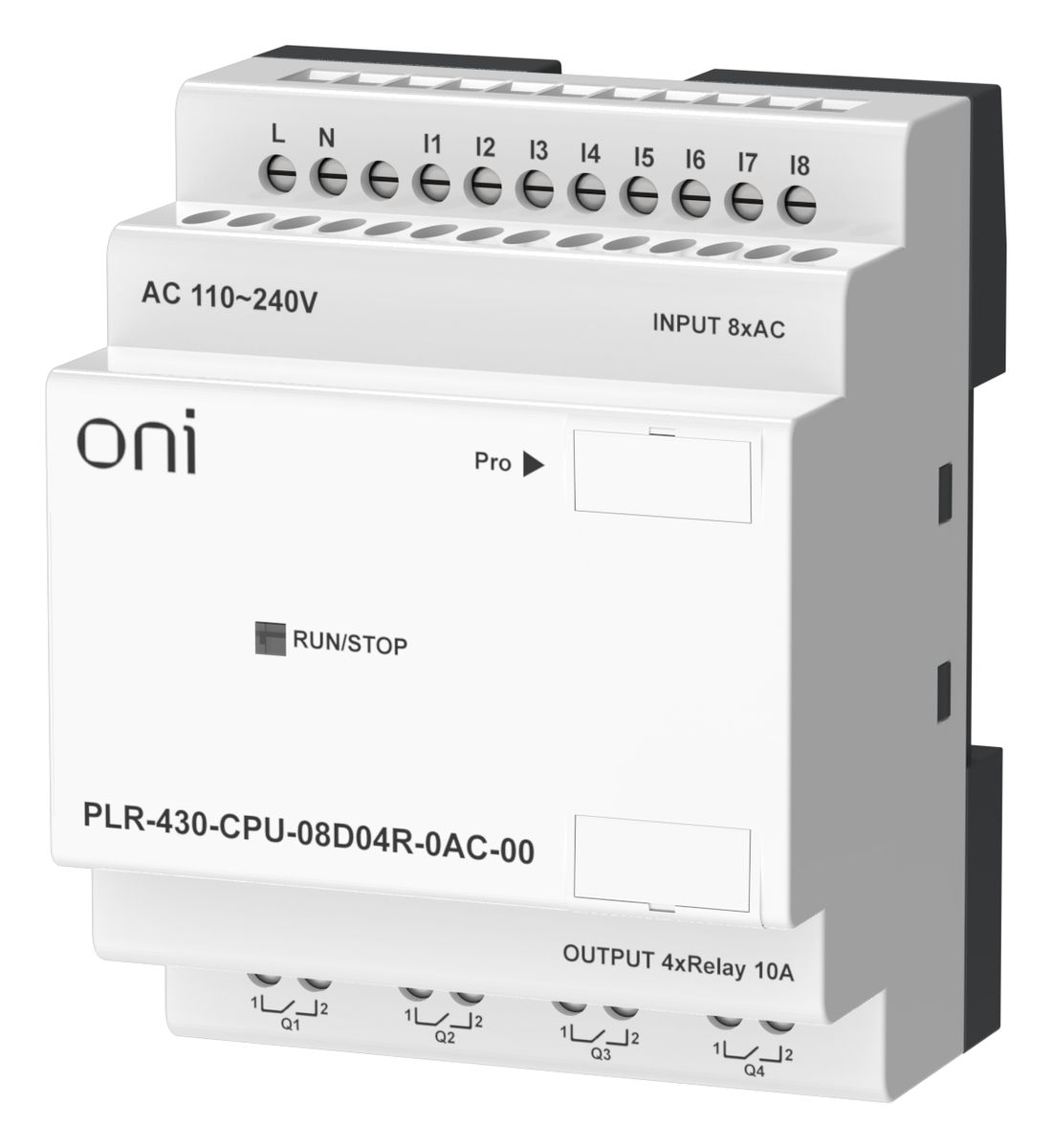Модуль ЦПУ  PLR-430-CPU-08D04R-0AC-00