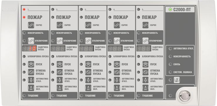 Блок индикации С2000-ПТ в.3.xx 1-764-100-535