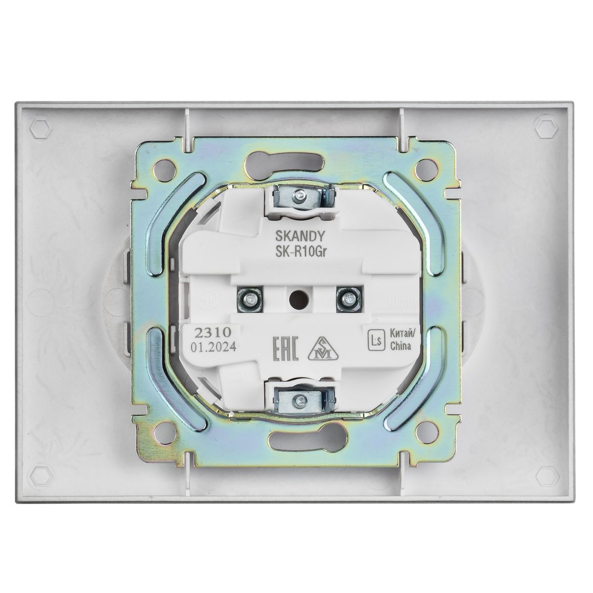Розетка силовая  SK-R20-10-K03-F
