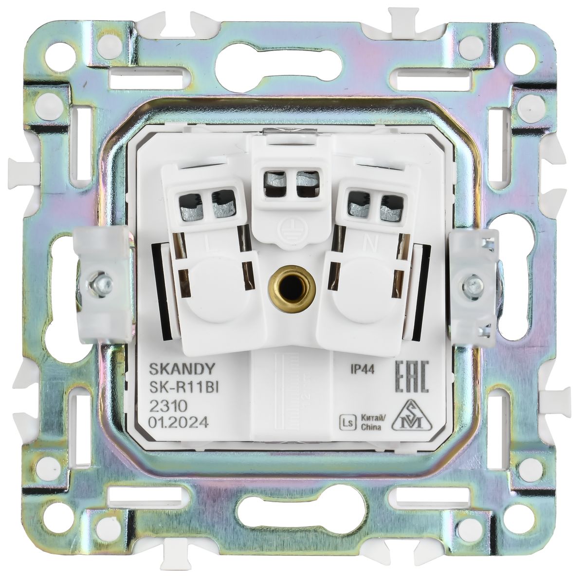 Розетка силовая  SK-R16-16-44-K53