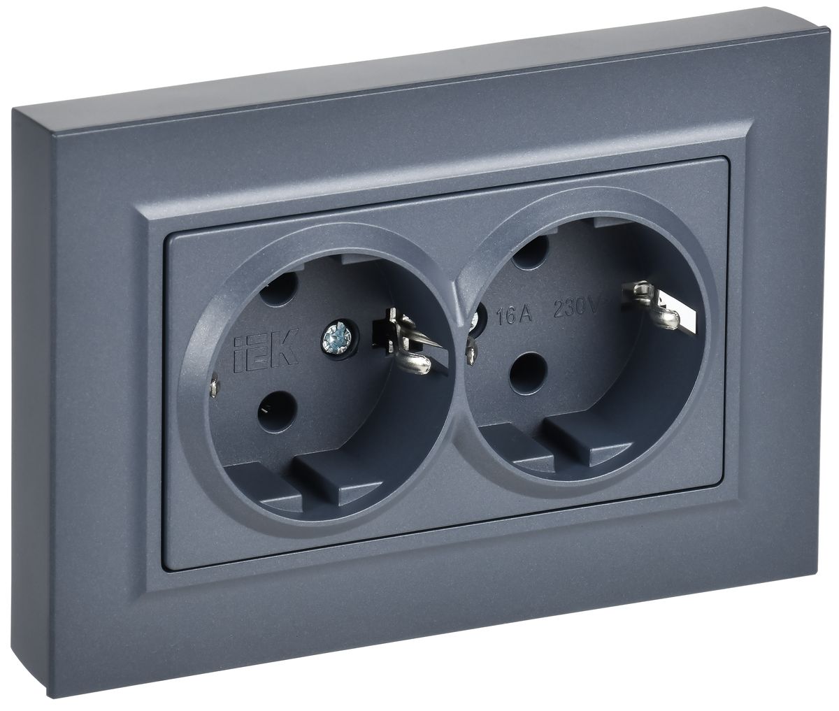 Розетка силовая РСПл12-3-БрМ BR-R27-16-K35-F